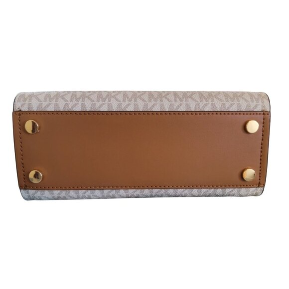 Michael Kors Marilyn Small Crossbody Bag Vanilla Acorn - Picture 3 of 9